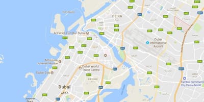 Dubaj Сонапур mapie