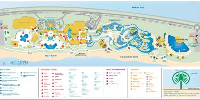 Karta Atlantis W Dubaju