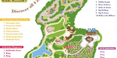 Mapa Discovery Gardens Dubaj