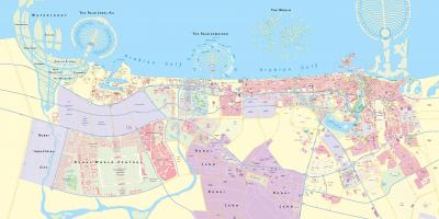 Drogowa mapa Dubaju