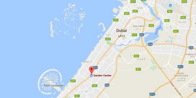 Dubaj ogród centrum, lokalizacja na mapie